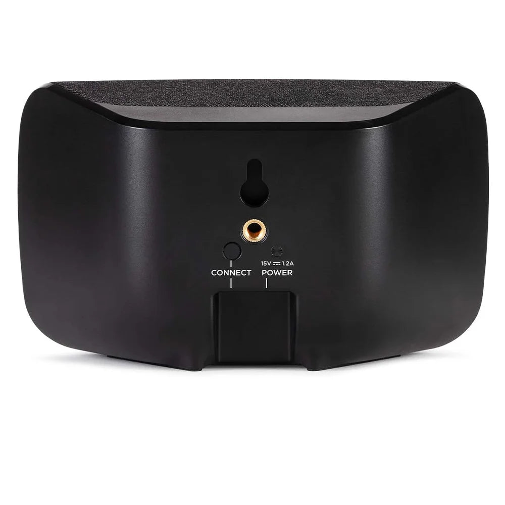 bocinas surround Polk SR2 están diseñadas para complementar las barras de sonido Polk, estas bocinas inalámbricas te ofrecen un sonido envolvente real y potente sin complicaciones, creando un ambiente inmersivo en cada película, serie o videojuego