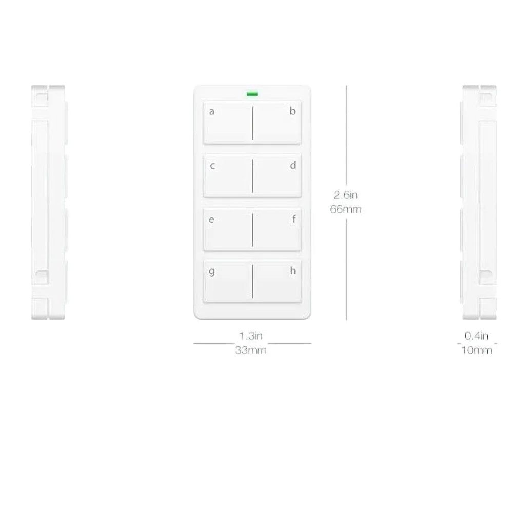 Control Inteligente Insteon Mini Remote te permite controlar fácilmente varios dispositivos y sistemas inteligentes, creando ambientes personalizados al instante. Con su diseño ergonómico y opciones de personalización, el Insteon Mini Remote es ideal para quienes buscan conveniencia, conectividad y flexibilidad en el manejo de su hogar