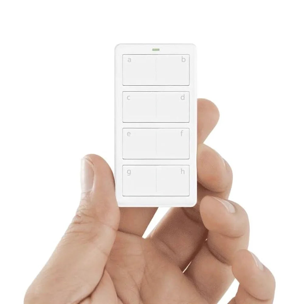 Control Inteligente Insteon Mini Remote te permite controlar fácilmente varios dispositivos y sistemas inteligentes, creando ambientes personalizados al instante. Con su diseño ergonómico y opciones de personalización, el Insteon Mini Remote es ideal para quienes buscan conveniencia, conectividad y flexibilidad en el manejo de su hogar