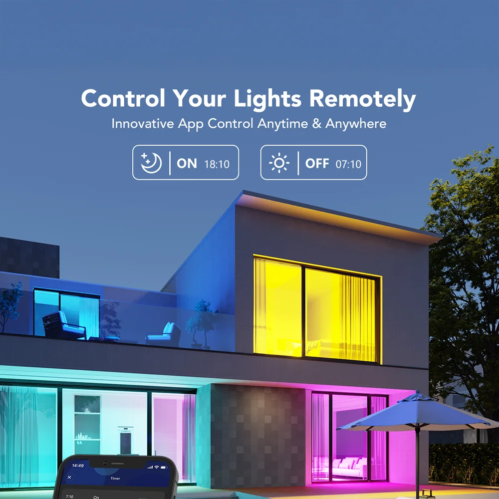 Foco Inteligente Govee Smart RGBWW, diseñado para ofrecer una iluminación eficiente, personalizable y gran conectividad