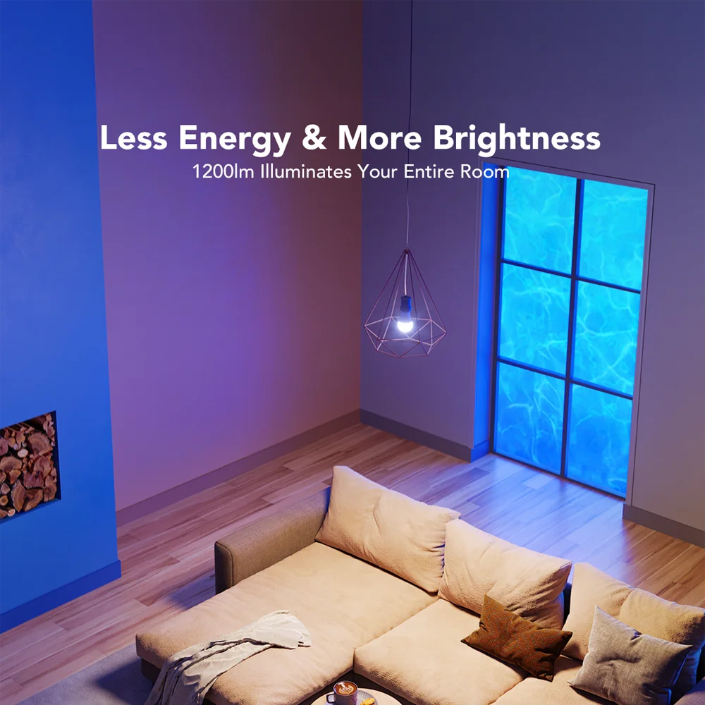 Foco Inteligente Govee Smart RGBWW, diseñado para ofrecer una iluminación eficiente, personalizable y gran conectividad