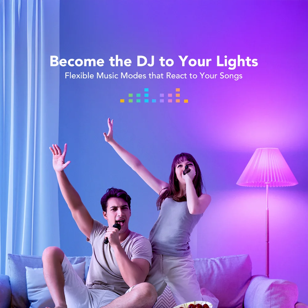 Foco Inteligente Govee Smart RGBWW, diseñado para ofrecer una iluminación eficiente, personalizable y gran conectividad