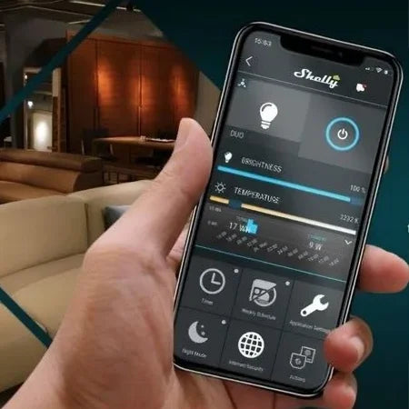 Foco LED WiFi Shelly GU10 Blanco es la solución perfecta para quienes buscan una iluminación inteligente y personalizable. Con control remoto, ajuste de brillo y compatibilidad con asistentes de voz, este Foco LED WiFi transforma cualquier espacio con eficiencia y comodidad