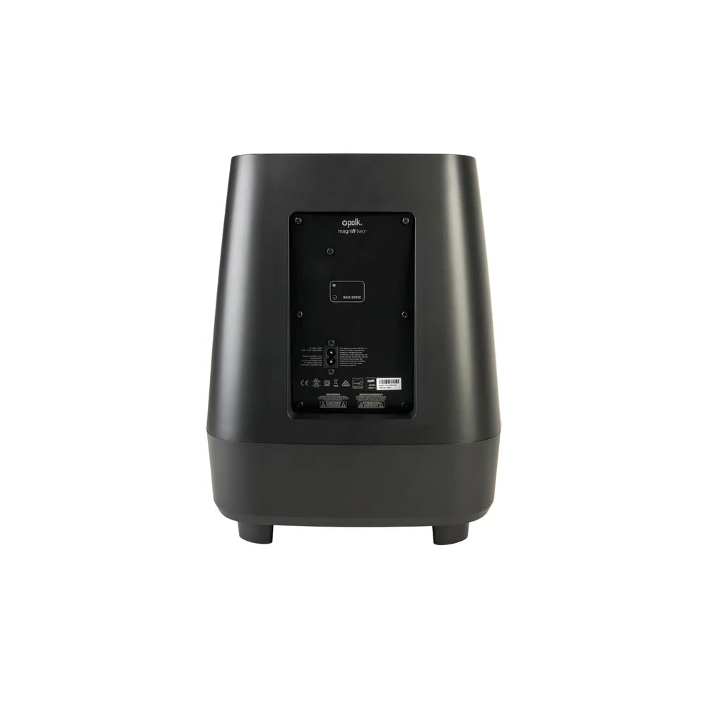 Polk Audio MagniFi MAX SR. Este sistema de sonido 5.1 incluye barra de sonido, subwoofer inalámbrico y altavoces surround traseros para transformar tu sala en un auténtico cine