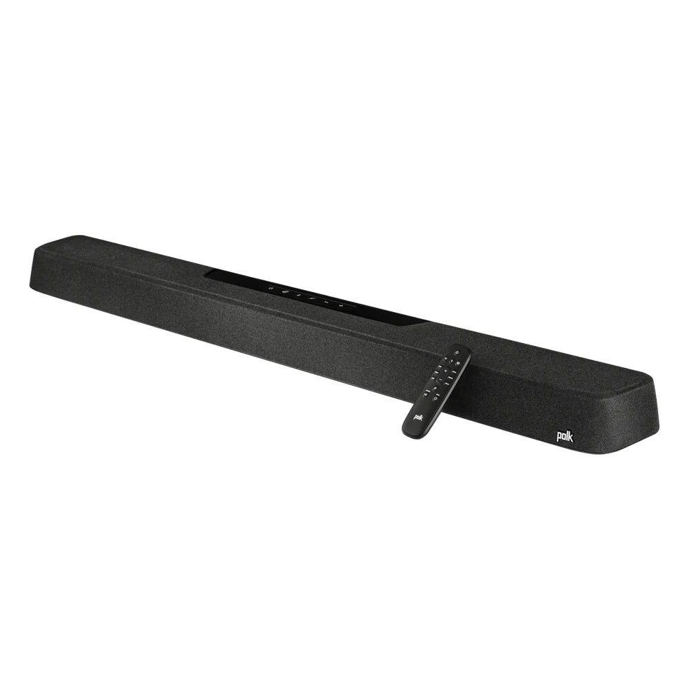 Polk Audio MagniFi MAX SR. Este sistema de sonido 5.1 incluye barra de sonido, subwoofer inalámbrico y altavoces surround traseros para transformar tu sala en un auténtico cine