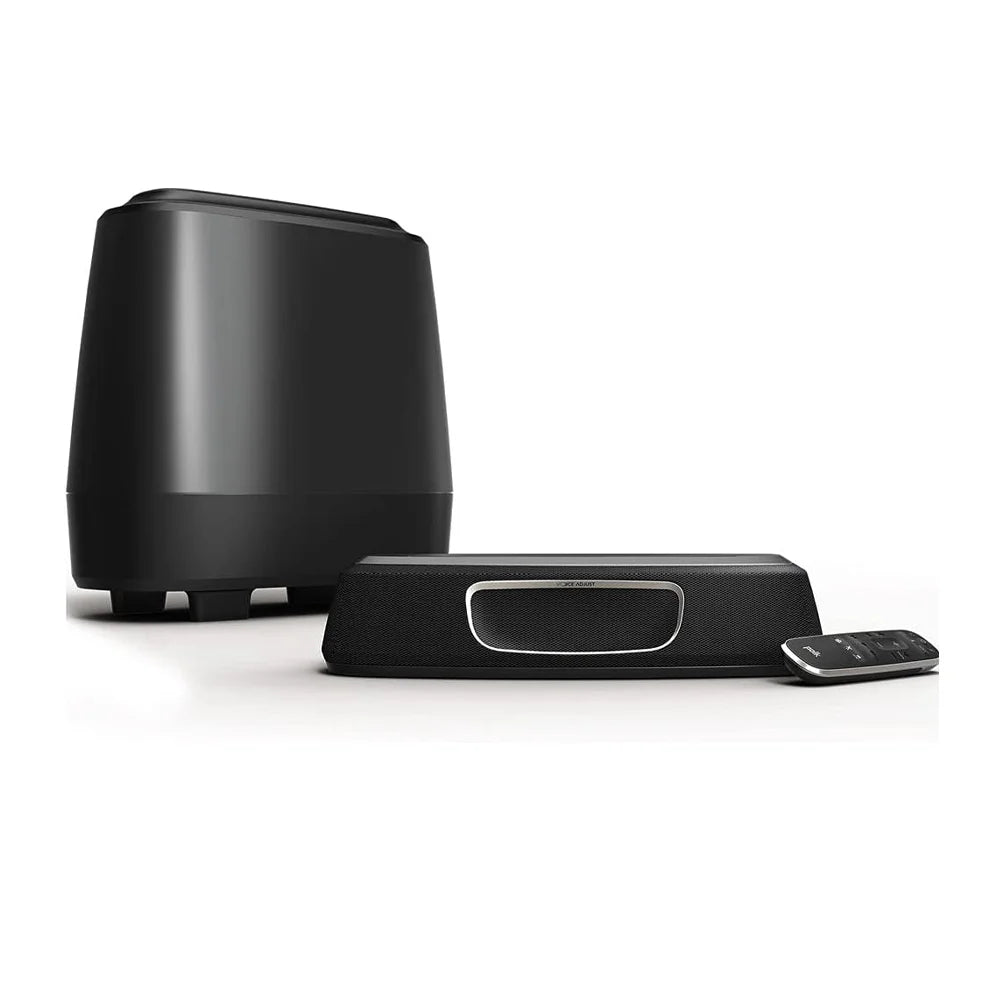 Polk MagniFi Mini esta barra de sonido ultracompacta con subwoofer inalámbrico ofrece una calidad de audio superior, ideal para mejorar la experiencia de películas, series, videojuegos y música