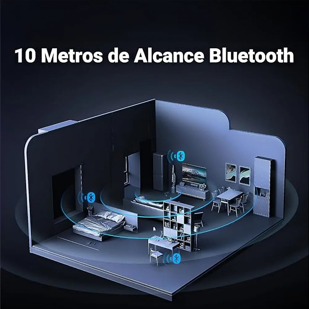 Receptor Bluetooth UGREEN cuenta con salidas RCA y Jack 3.5mm, lo que lo hace compatible con una amplia gama de dispositivos