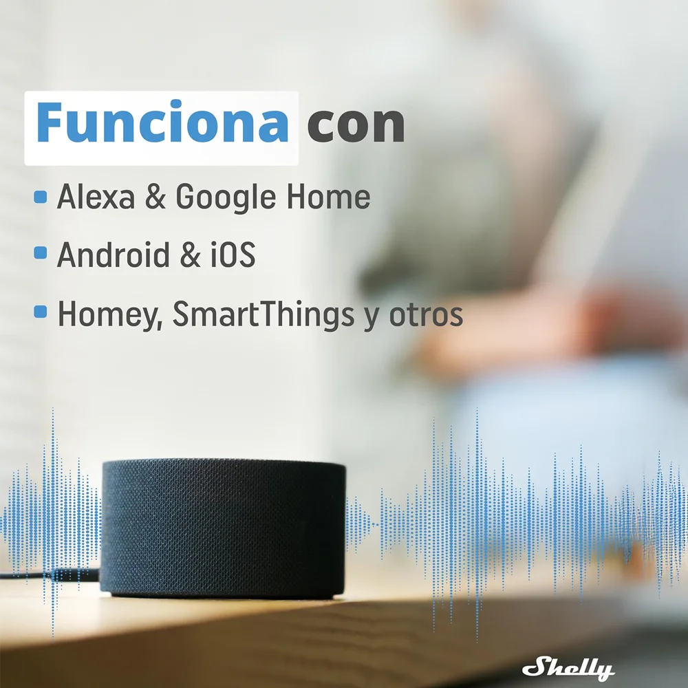 Shelly Plus 1 Relevador inteligente es la mejor opción para quienes buscan automatizar luces, electrodomésticos y otros dispositivos eléctricos