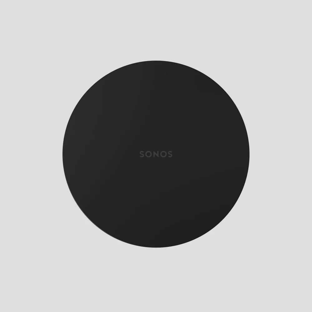 Subwoofer Mini Sonos ofrece graves intensos y nítidos.