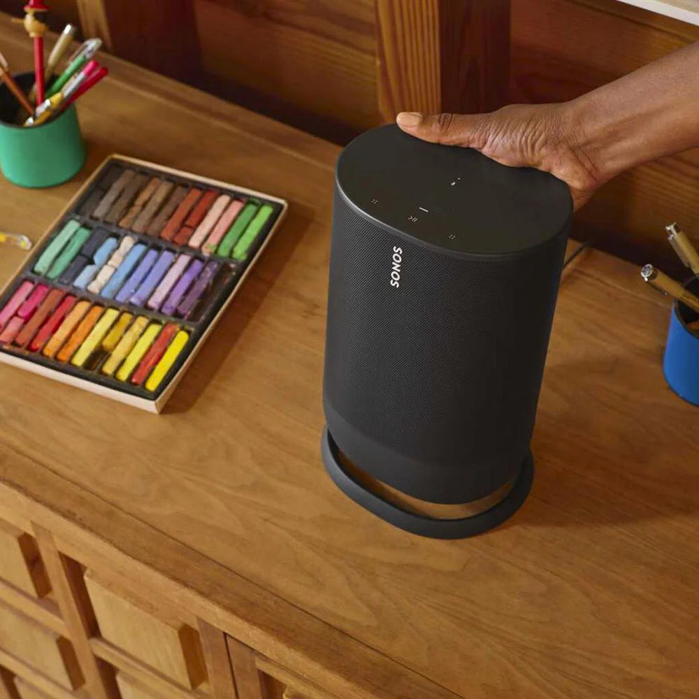 La Sonos Move es la bocina perfecta para quienes buscan calidad de sonido, portabilidad y durabilidad en un solo dispositivo