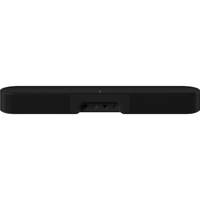 Sonos Beam, una barra de sonido compacta diseñada para ofrecer un sonido cinematográfico en cualquier espacio.
