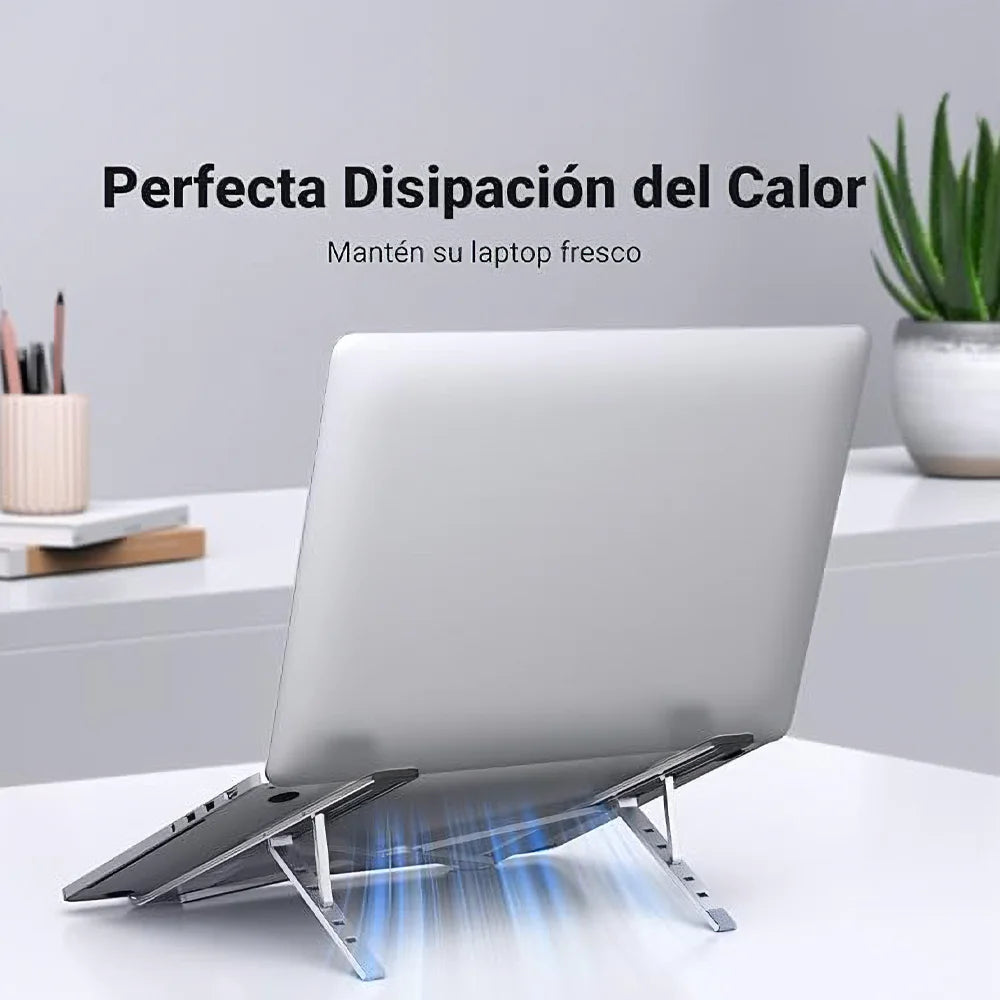 Soporte para lap Ugreen está diseñado para brindar ergonomía, estabilidad y ventilación óptima al trabajar o estudiar