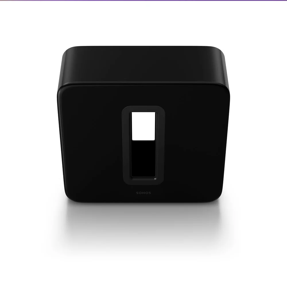 Subwoofer Sonos G3 es el complemento perfecto para tu sistema de sonido, ofreciendo bajos profundos y una respuesta de audio impecable