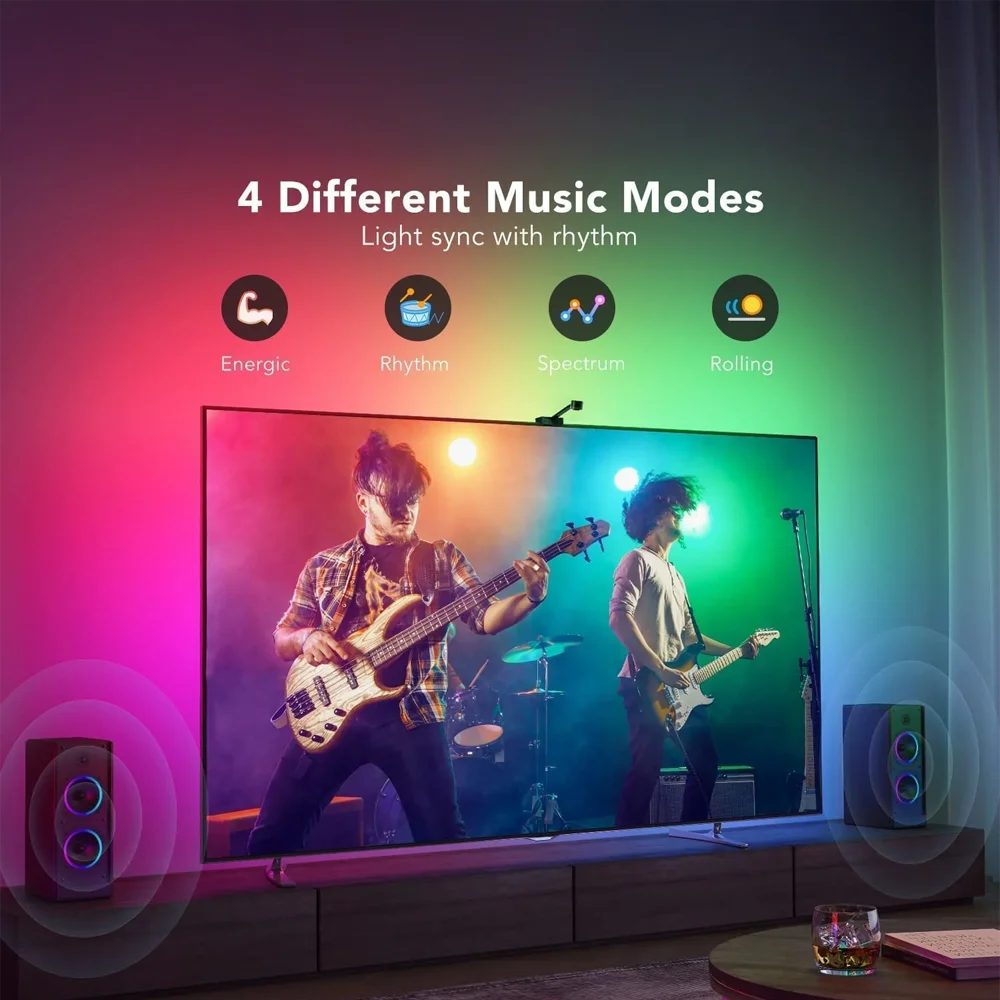 Tiras LED para TV Govee DreamView T1 – Iluminación Envolvente para una Experiencia Inmersiva