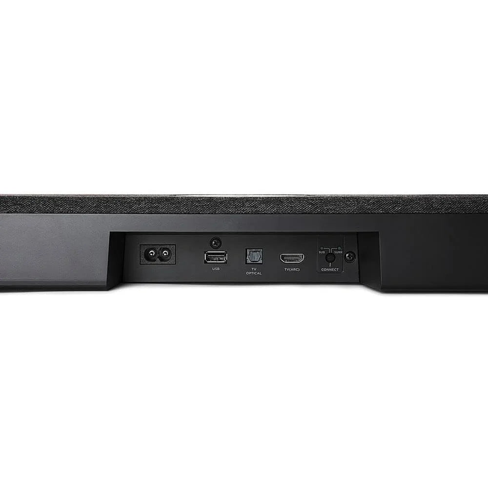 barra de sonido Polk Audio React está diseñada para ofrecer un audio envolvente de alta calidad, esta barra cuenta con soporte para Dolby y DTS Virtual, además de Amazon Alexa incorporado para control por voz y automatización del hogar