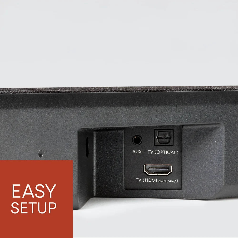 Barra de sonido Polk Signa S4 está equipada con tecnología Dolby Atmos, un potente subwoofer inalámbrico y el exclusivo sistema VoiceAdjust™