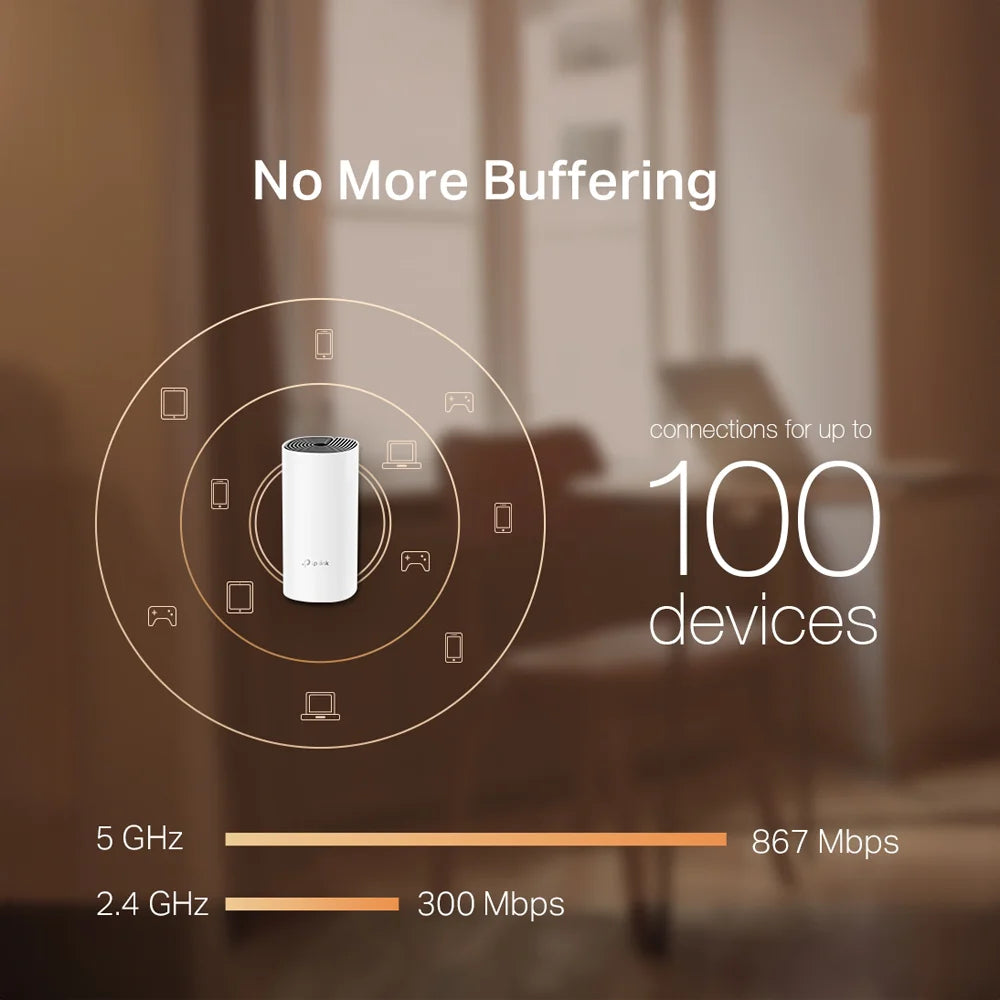 TP LINK DECO es la solución definitiva para eliminar las zonas sin señal y disfrutar de una conexión WiFi estable y rápida en todo tu hogar
