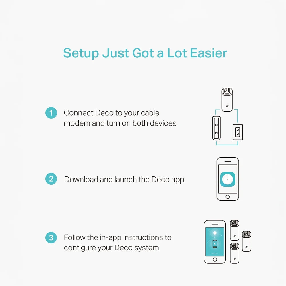 TP LINK DECO es la solución definitiva para eliminar las zonas sin señal y disfrutar de una conexión WiFi estable y rápida en todo tu hogar