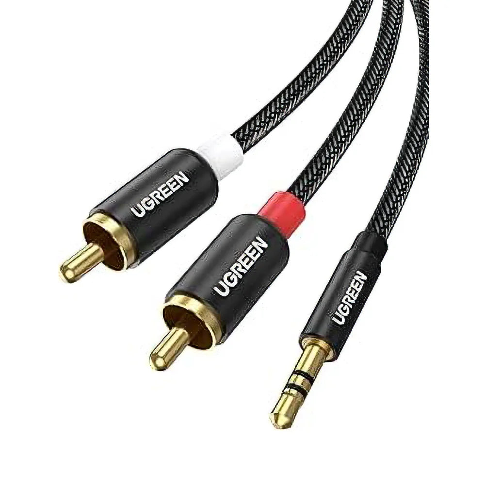 El Cable RCA Plug UGREEN de 3 metros está diseñado para ofrecer una conexión estable y sin interferencias