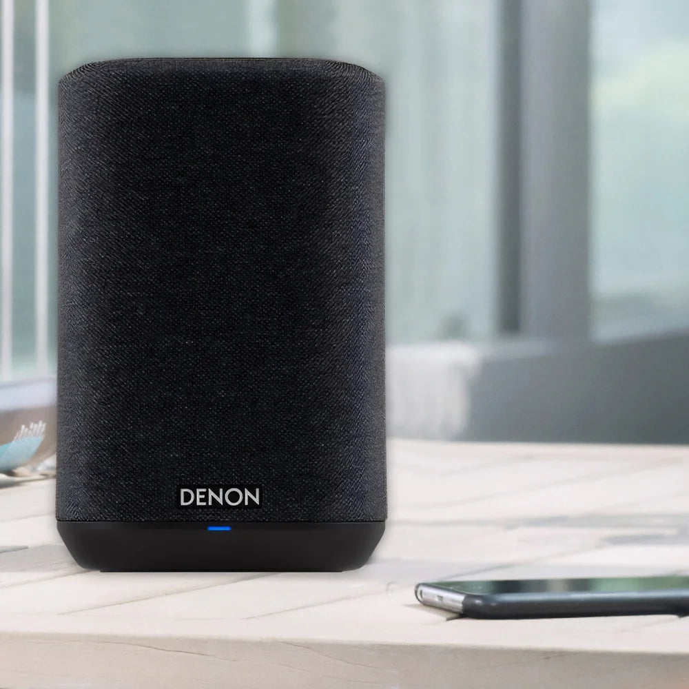 altavoz inalámbrico Denon Home 150 ofrece un sonido claro, con graves profundos y agudos bien definidos.