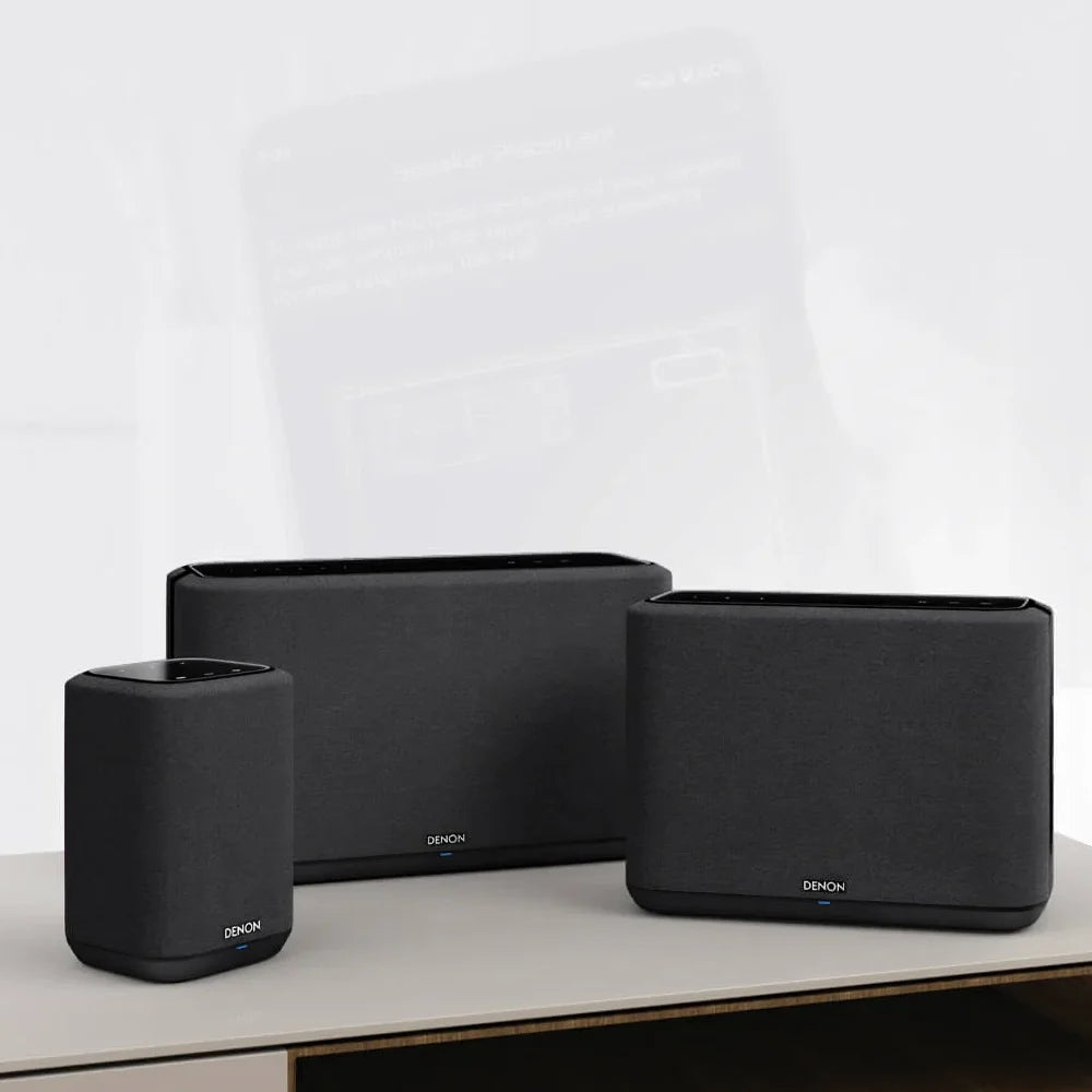 altavoz inalámbrico Denon Home 150 ofrece un sonido claro, con graves profundos y agudos bien definidos.