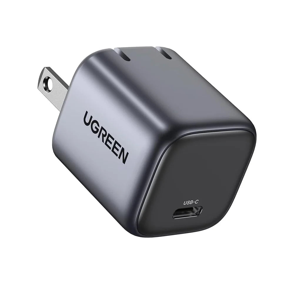 Este cargador tipo C  de UGREEN Nexode de 30 w, combina tecnología avanzada con un diseño compacto, ideal para quienes buscan rendimiento y comodidad en un solo producto.