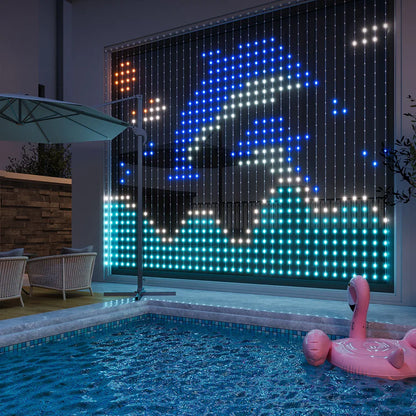 Cortina de Luces Govee es la opción ideal para quienes buscan crear ambientes mágicos y vibrantes con tecnología RGBIC