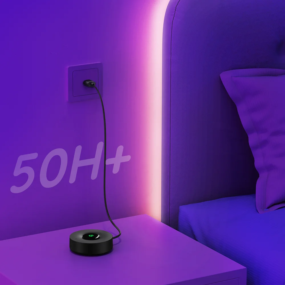Con tecnología avanzada, esta caja sincroniza en tiempo real tus luces audiorrítmicas con la música, videojuegos o películas, creando una experiencia visual única.