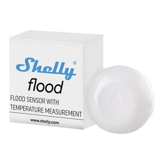 Sensor de inundación Shelly – Protección inteligente contra fugas de agua
