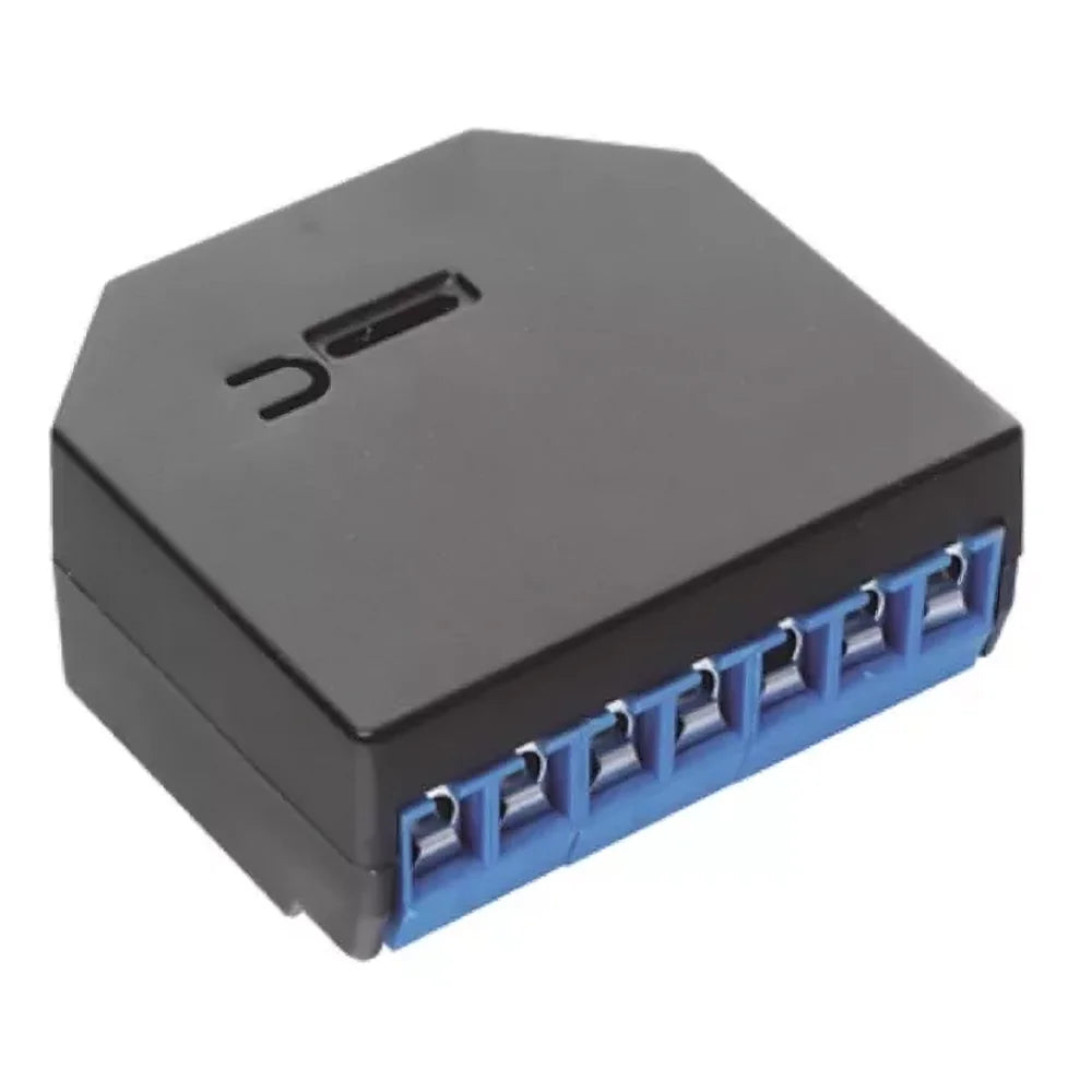 Shelly 2.5 es un doble interruptor de relevador WiFi inteligente diseñado para brindar control total sobre luces y dispositivos eléctricos