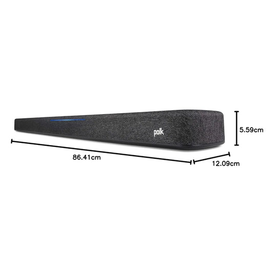 barra de sonido Polk Audio React está diseñada para ofrecer un audio envolvente de alta calidad, esta barra cuenta con soporte para Dolby y DTS Virtual, además de Amazon Alexa incorporado para control por voz y automatización del hogar